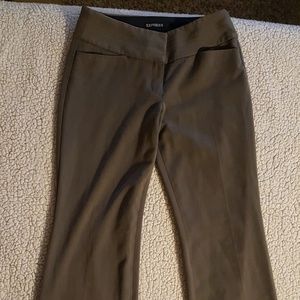 Coffee color editor work pants